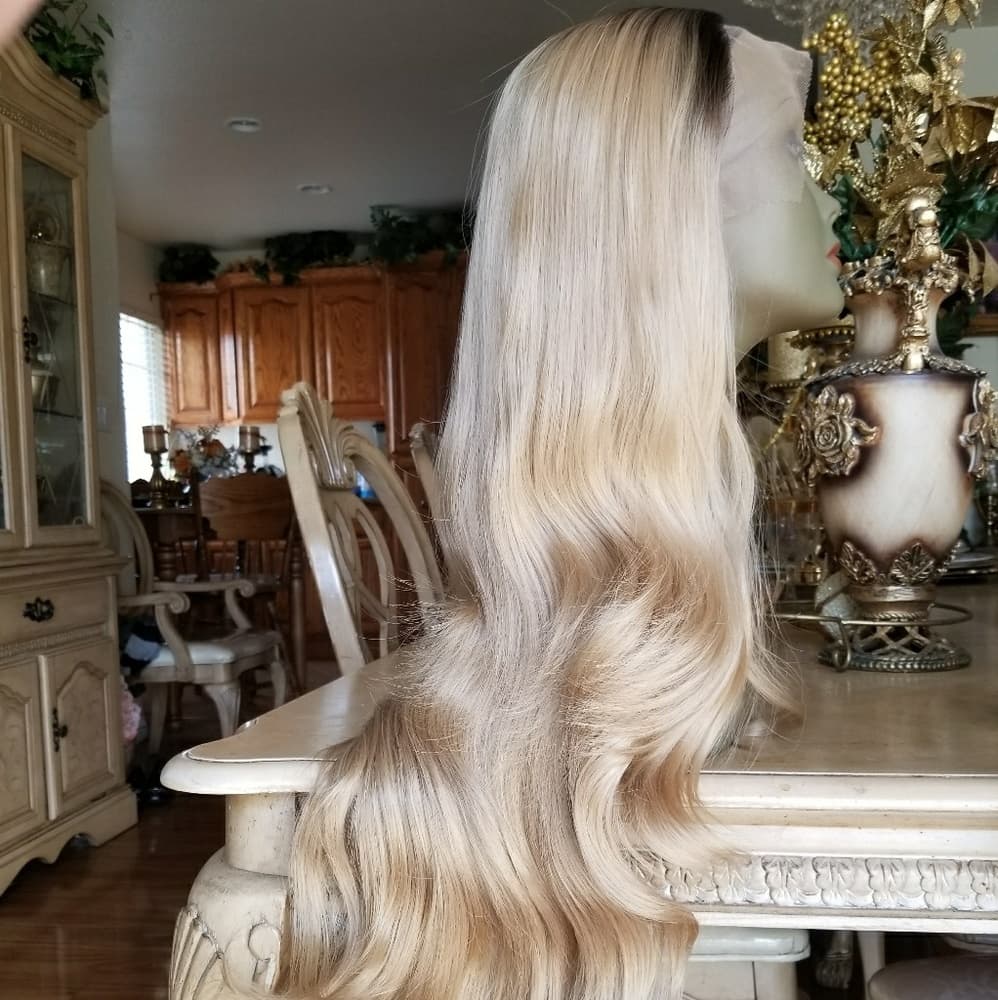 Ombre Blonde Beauty LaceFront Wig - Thumbnail 7