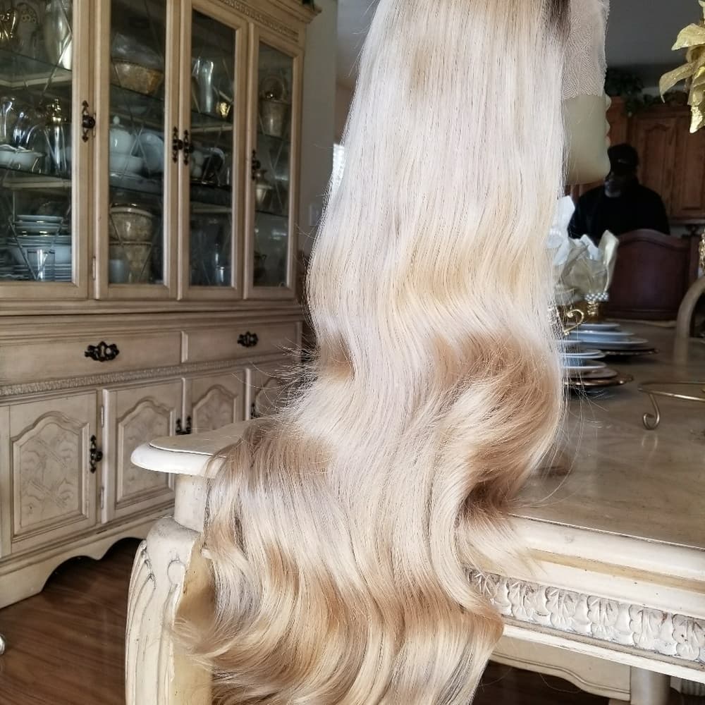 Ombre Blonde Beauty LaceFront Wig - Thumbnail 2