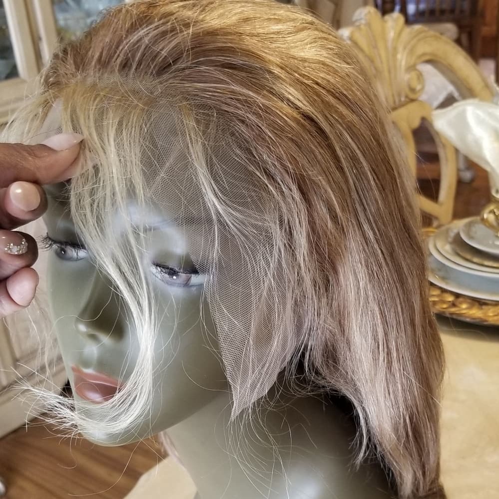 Blonde Beauty Virgin Human LaceFront Wig 2…
