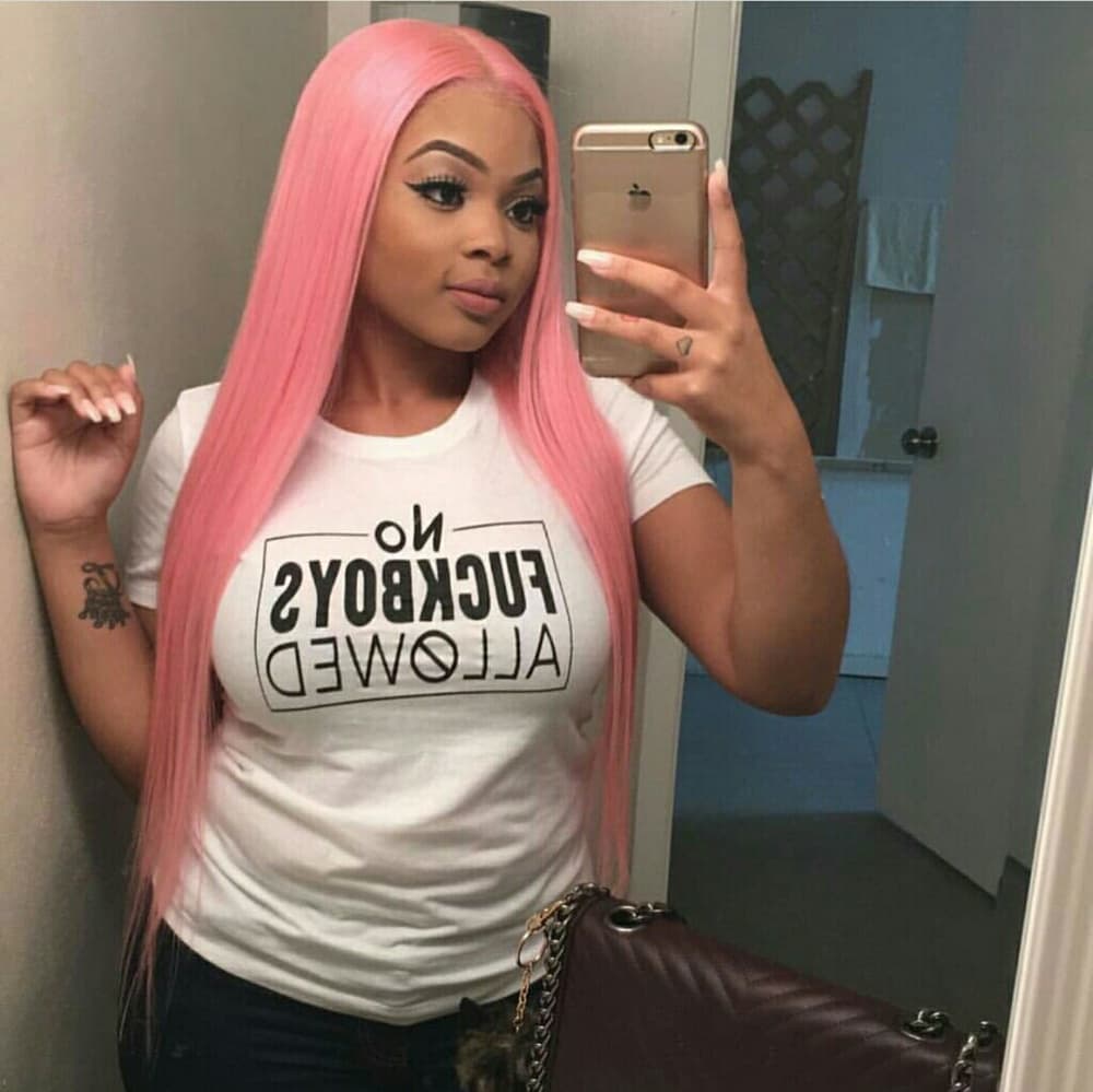 Pink Beauty Lacefront Wig 24-26 inches!! - Thumbnail 6
