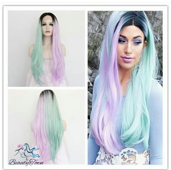 Ombre Beauty Lace Front Wig 22-26 inches!! - Thumbnail 2