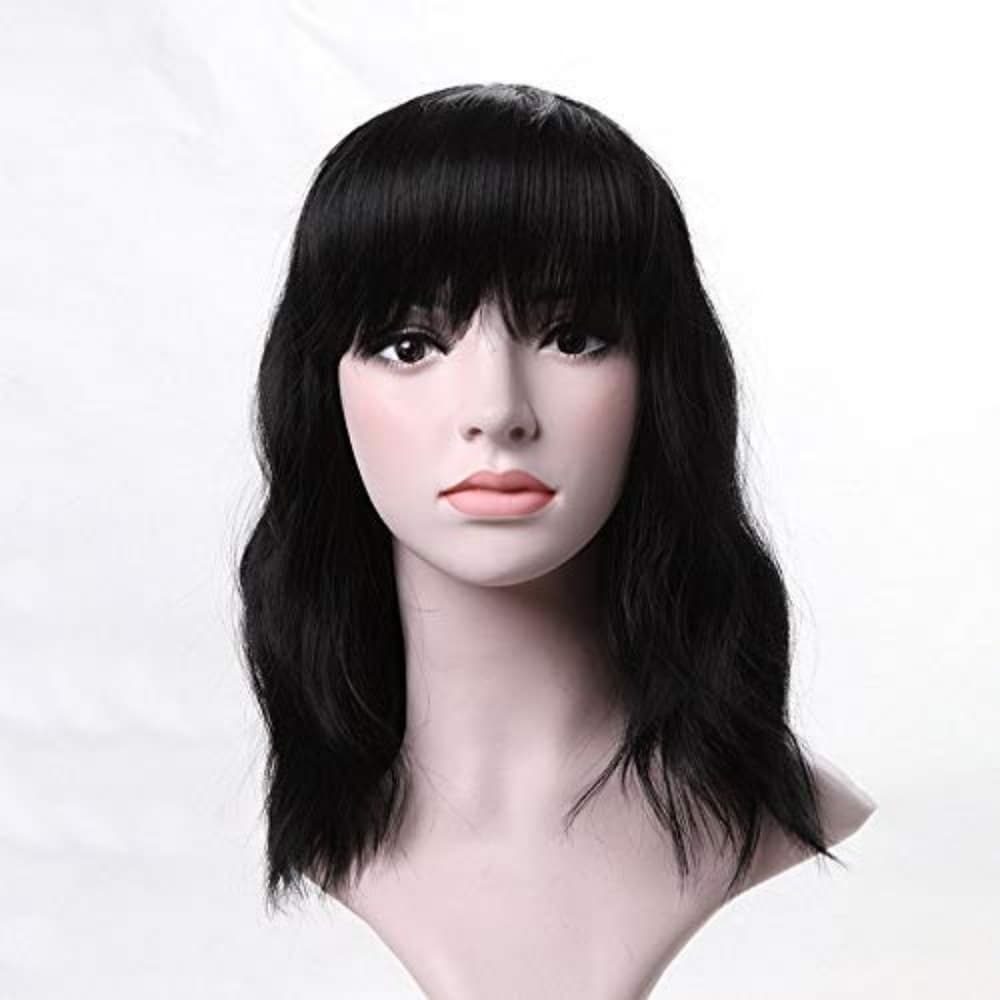 Black Wavy Beauty Full Wig - Thumbnail 5