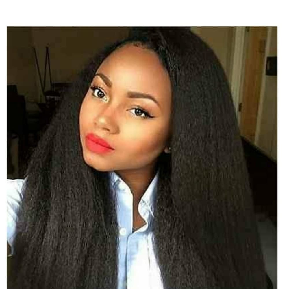 Italian Yaki Brazilian Remy Lacefront Wig 12-14 in - Thumbnail 8