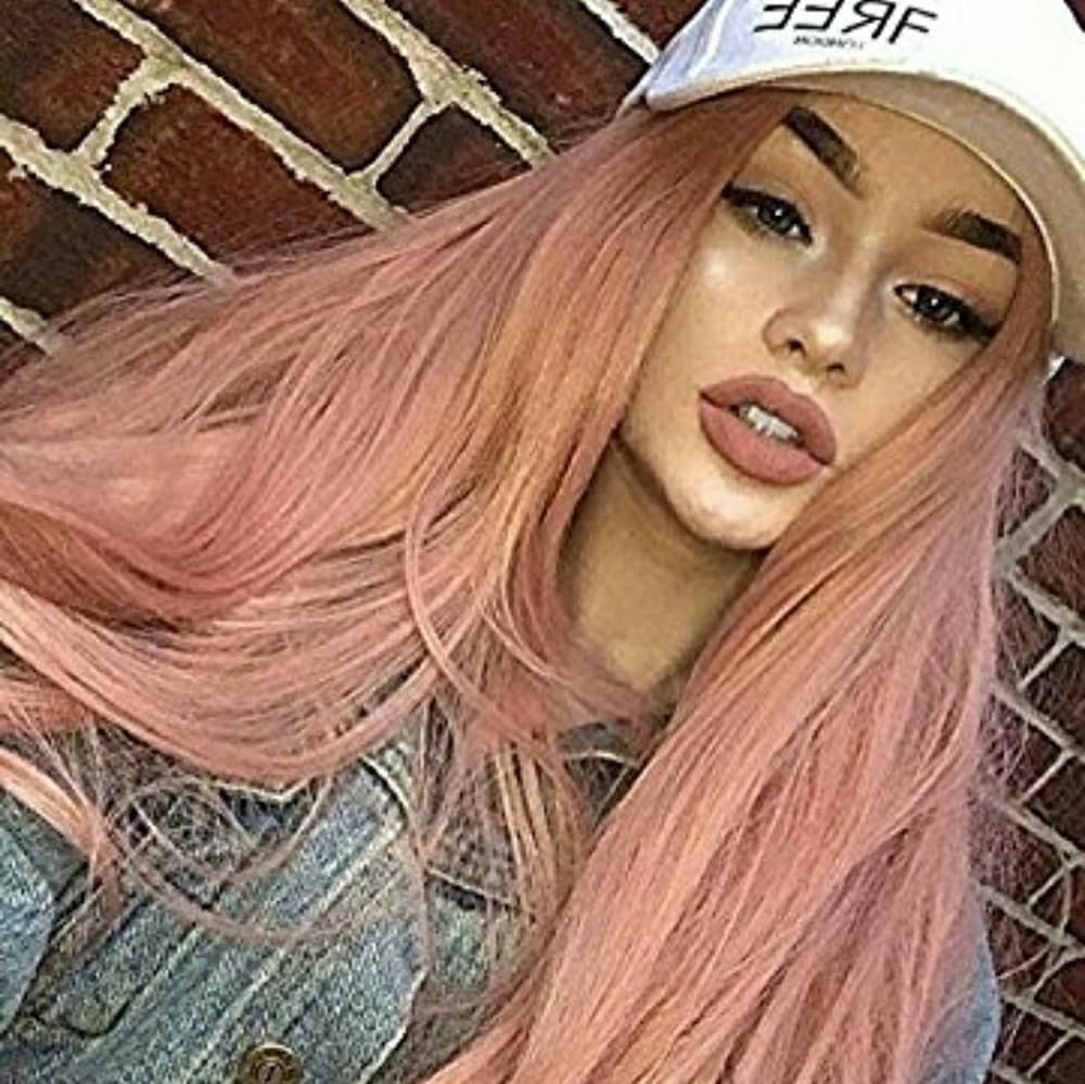 Pink Beauty LaceFront Wig 24-28 inches!! - Thumbnail 5