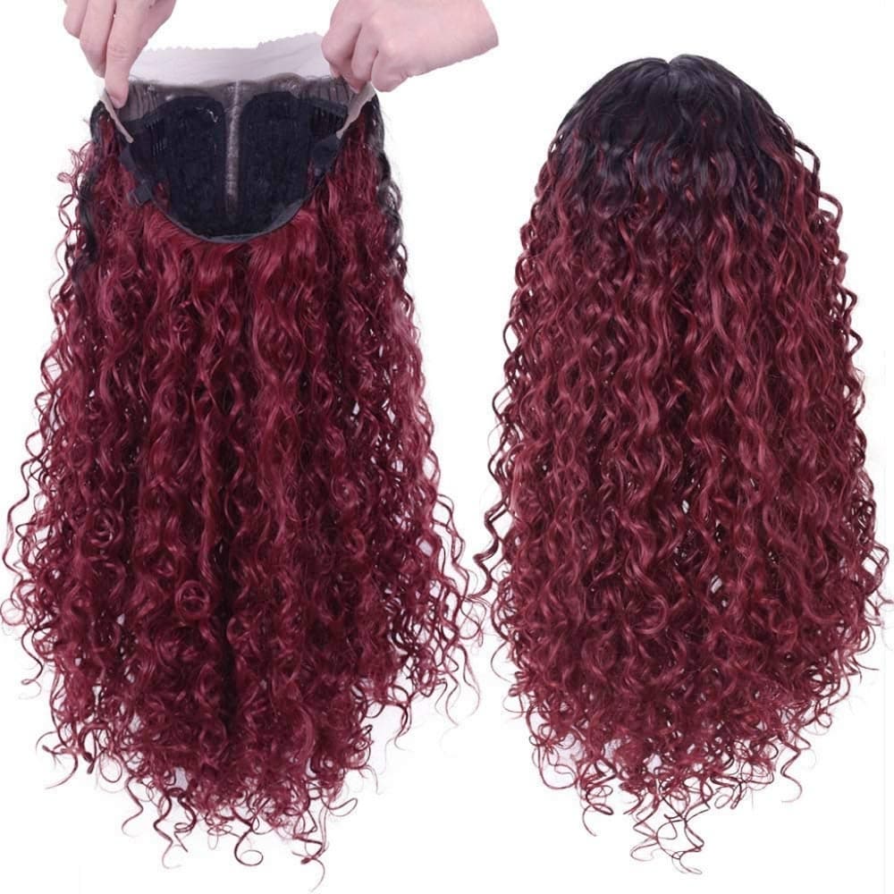 Burgundy Beauty Lace Front Wig - Thumbnail 2