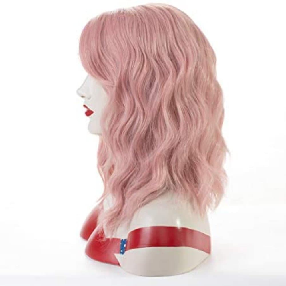 Wavy Pink Lace Front Wigs - Thumbnail 2