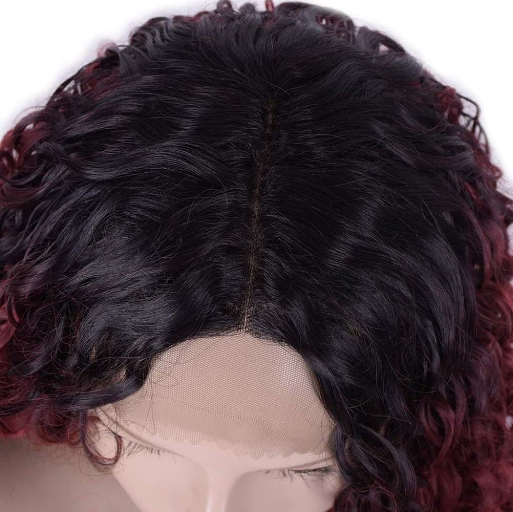 Burgundy Beauty Lace Front Wig - Thumbnail 3