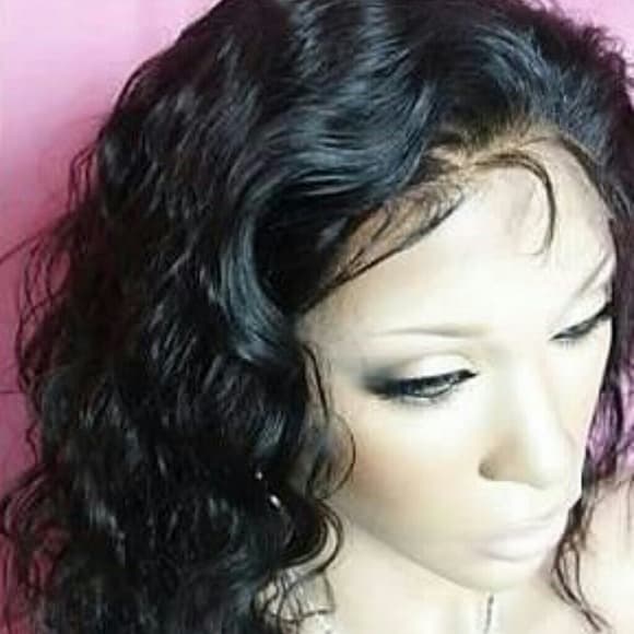 Beautiful Indian Remy Body Wave Lace Front Wig - Thumbnail 2