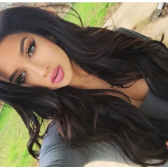 Dark Brown Beauty Lacefront Wig 22-24inches - Thumbnail 2