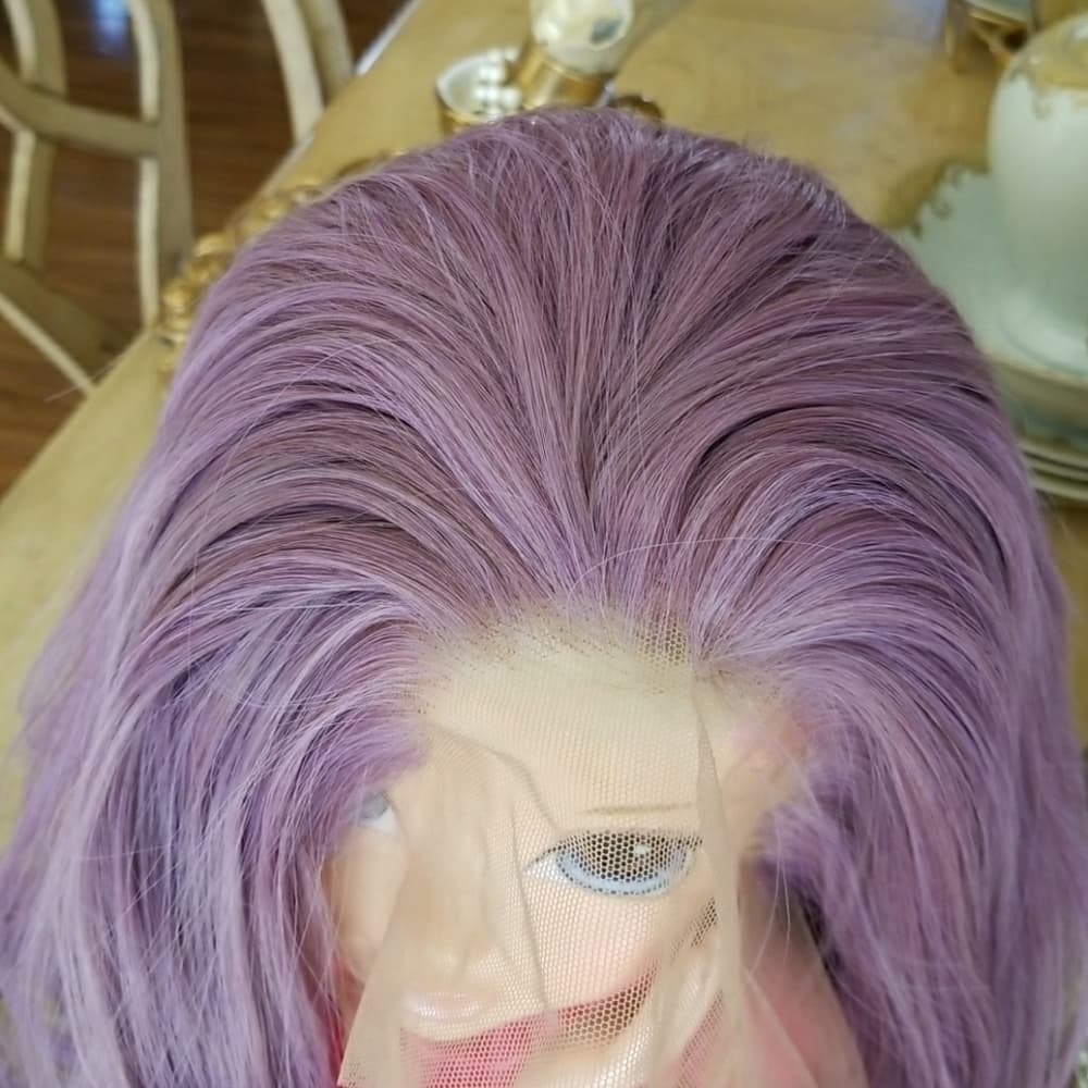 Lilac Purple Beauty Lacefront Wig 24-38 inches!! - Thumbnail 5