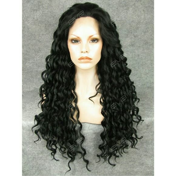 Black Goddess Beauty Lacefront Wig 26-28 inches!! - Thumbnail 3