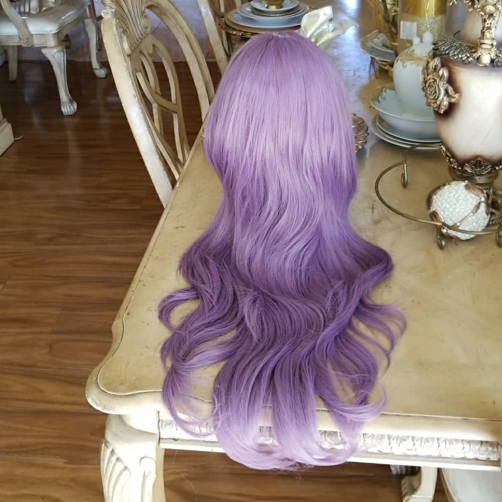 Lilac Purple Beauty Lacefront Wig 24-38 inches!! - Thumbnail 3