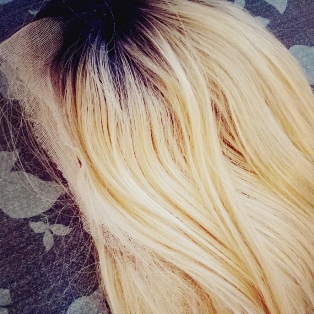 Ombre Blonde LaceFront Wig - Thumbnail 5