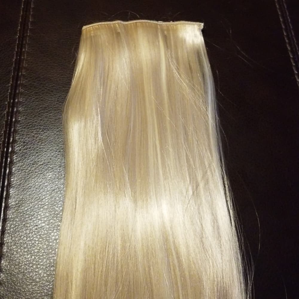 (2)Blonde OnecPiece Full Head clip in Extension - Thumbnail 7