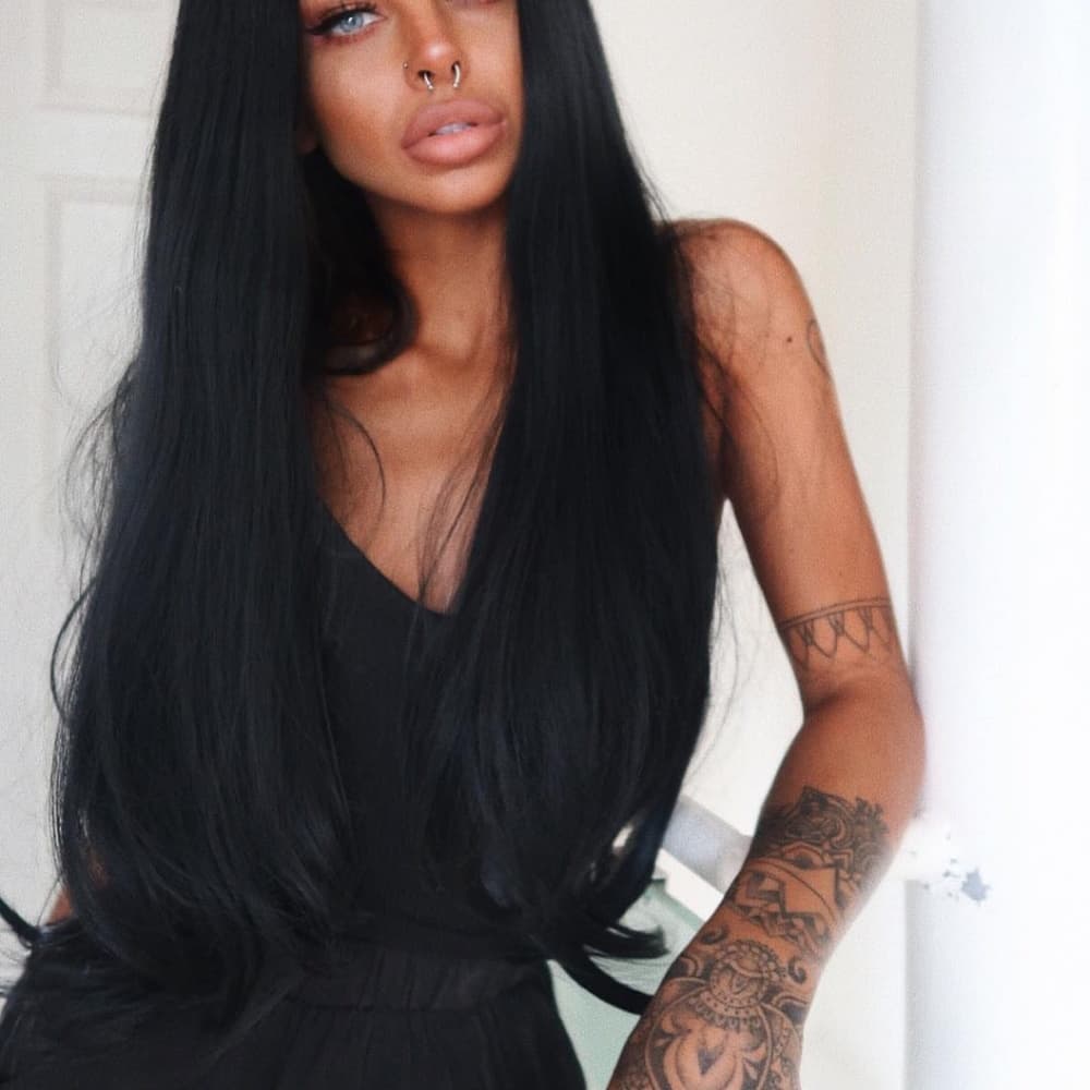 Black Lace Front Wig