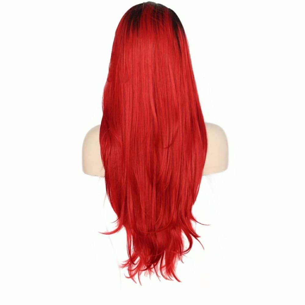Ombre Red LaceFront Wig 22-24 inches!! - Thumbnail 5