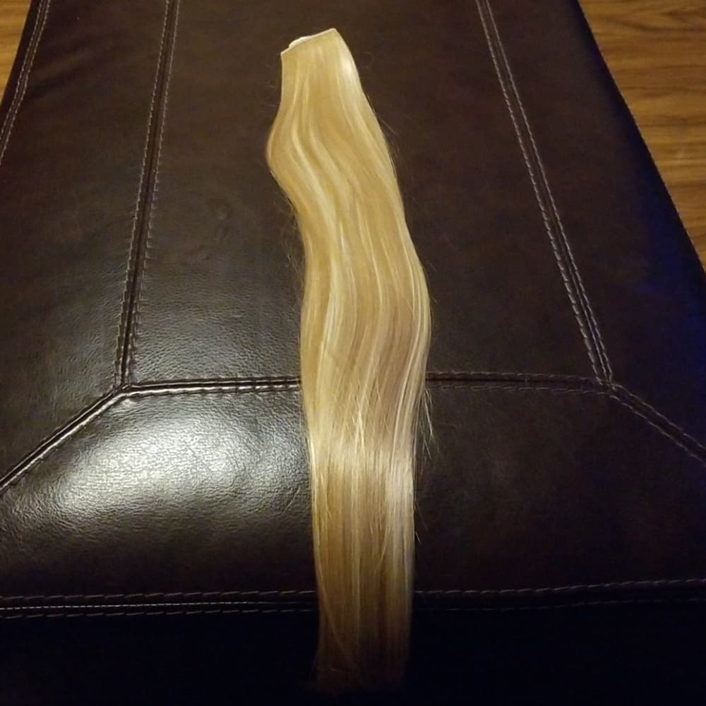Blonde Full Head Clip in Extension #27/613 - Thumbnail 8