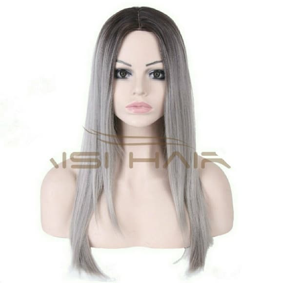 Ombre Beauty Gray Wig!!