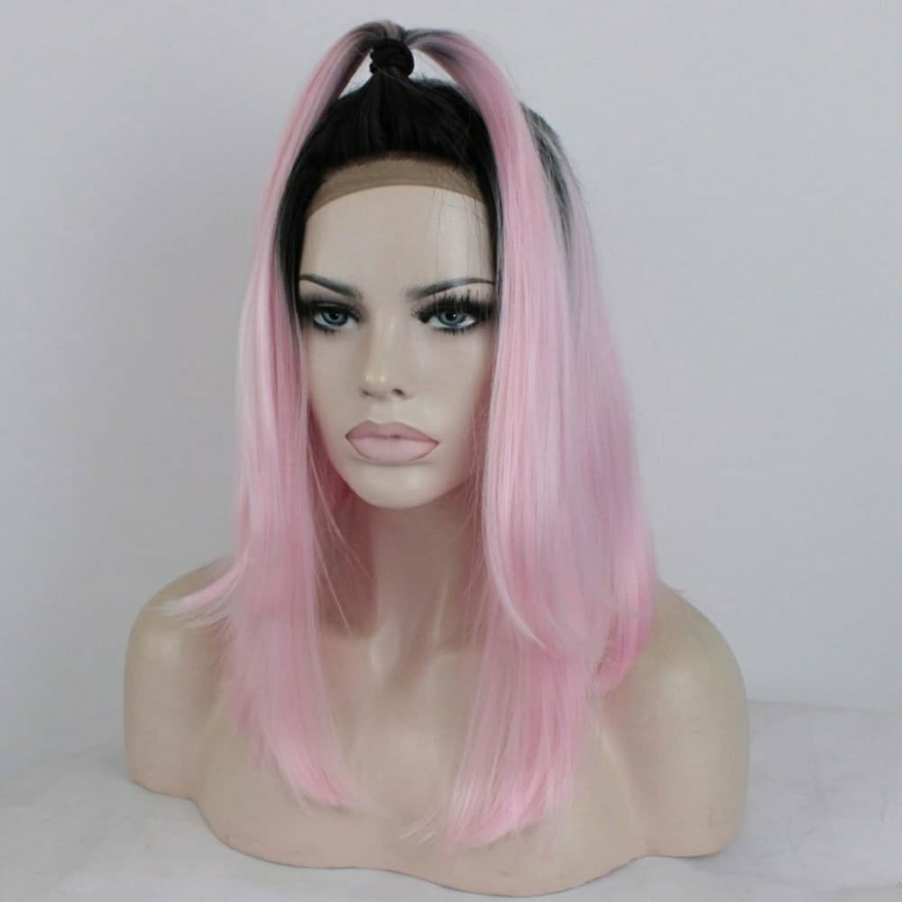 Ombre Pink LaceFront Wig