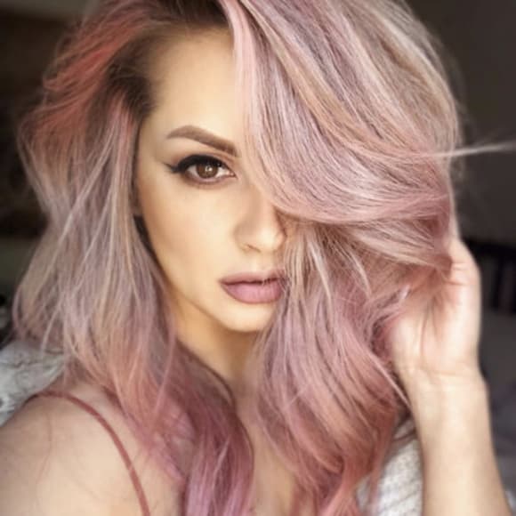 Pink Beauty Lace Front Wig - Thumbnail 7