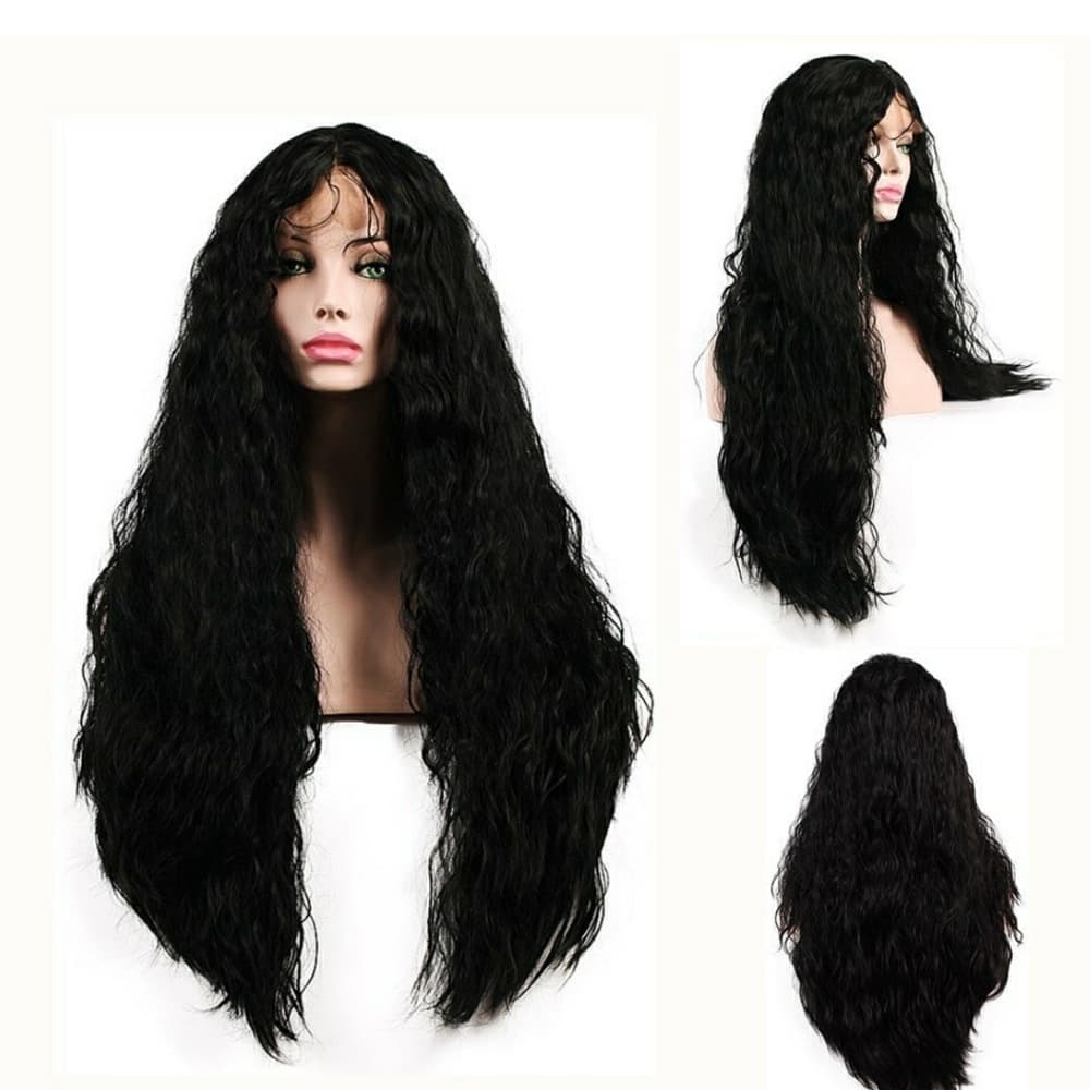 Wavy Curly Loose Lace Front Wig 24-26 inches!! - Thumbnail 4