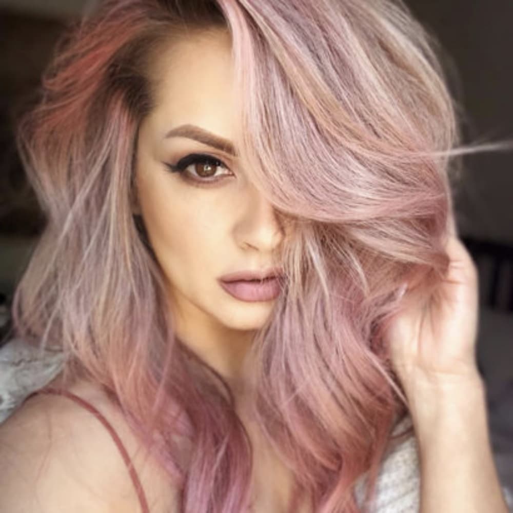 Pink Beauty Lace Front Wig - Thumbnail 6