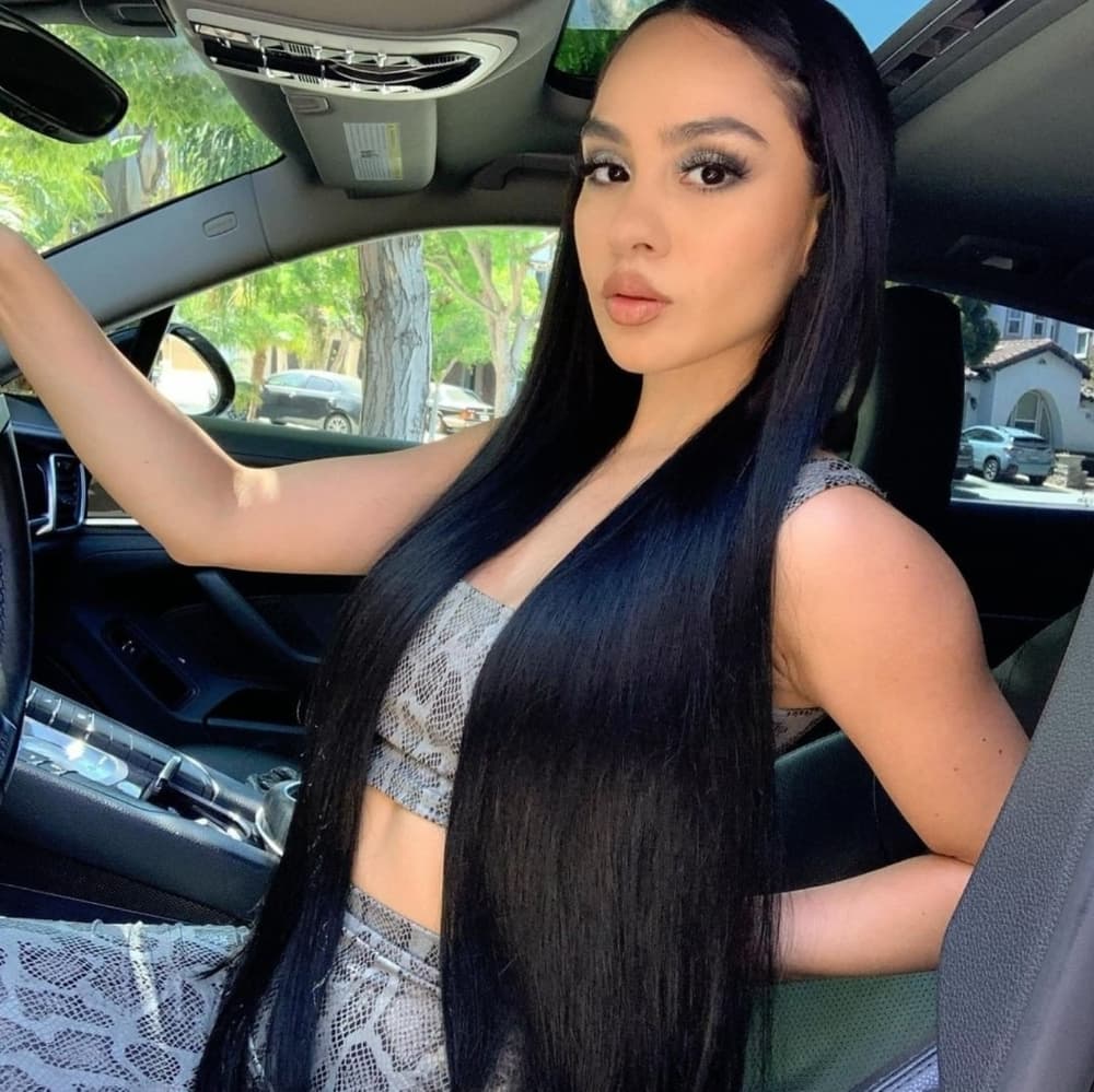 Black Straight Lace Front Wig
