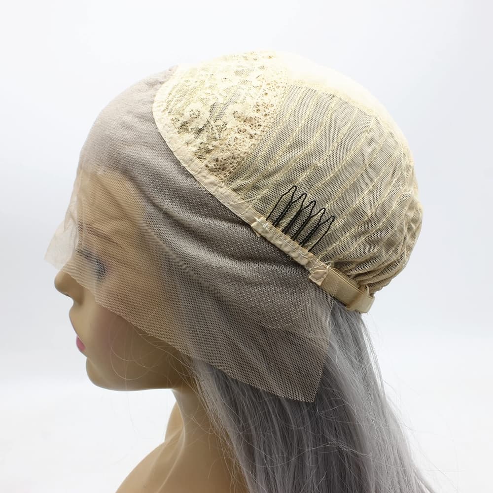 Gray Beauty Lace Front Wig - Thumbnail 3