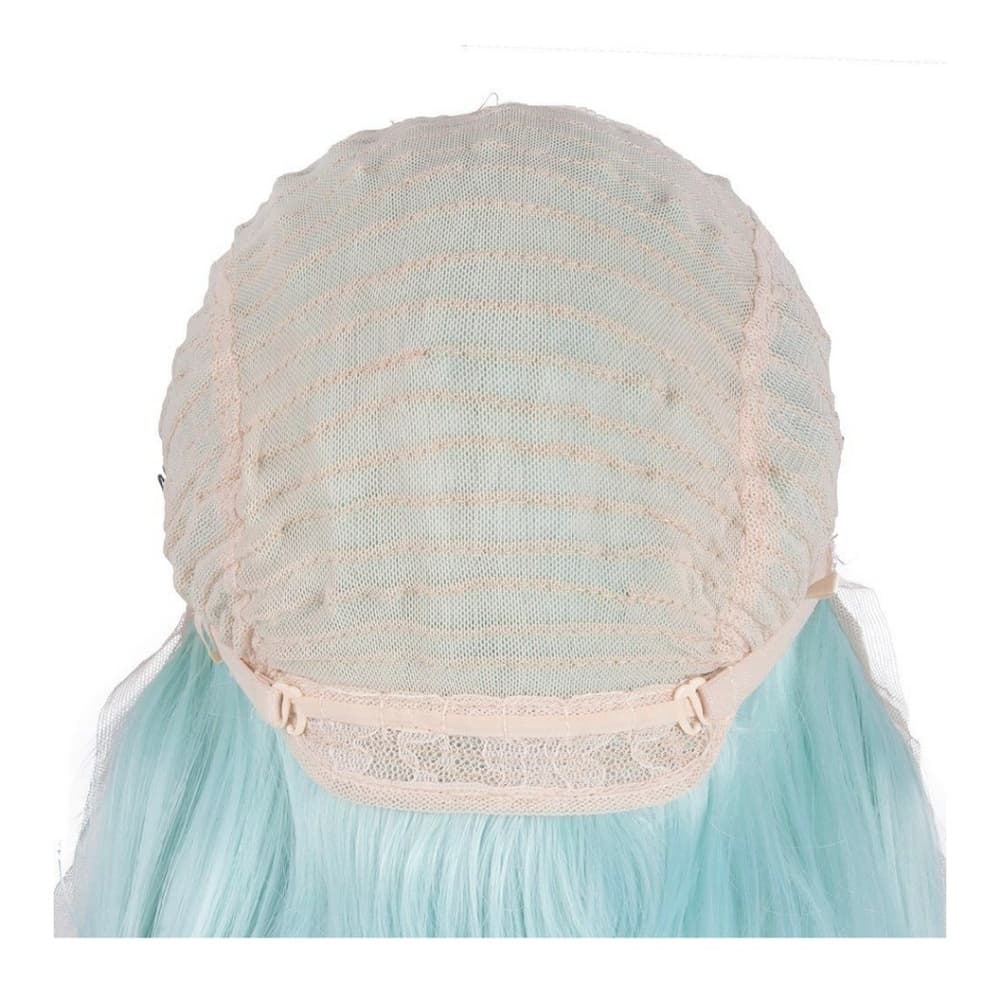 Mint Green Beauty Lace Front Wig - Thumbnail 3