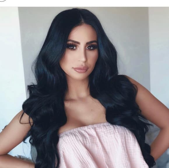 Black Full Head Clip in Extension - Thumbnail 3