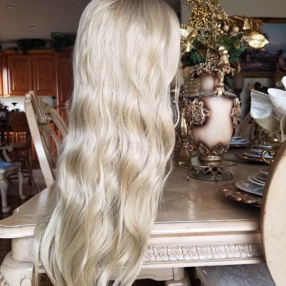 Ombre Blonde Beauty Wig - Thumbnail 5