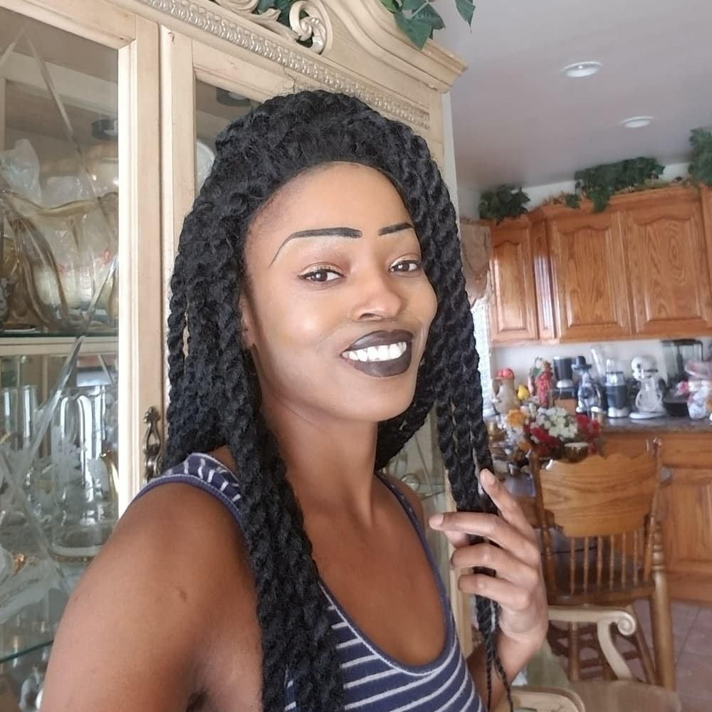 Used Braid Lace Front Wig - Thumbnail 3