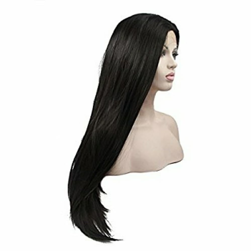 Dark Brown Straight Beauty LaceFront Wig Wig 22-24 - Thumbnail 3