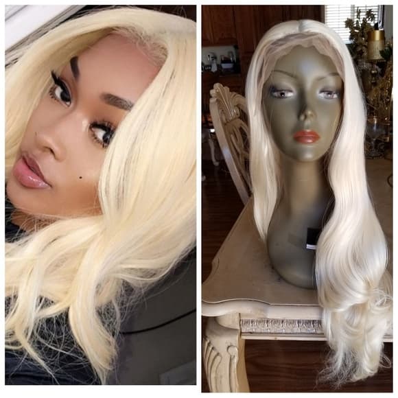 Blonde Beauty Lace Front Wig - Thumbnail 9