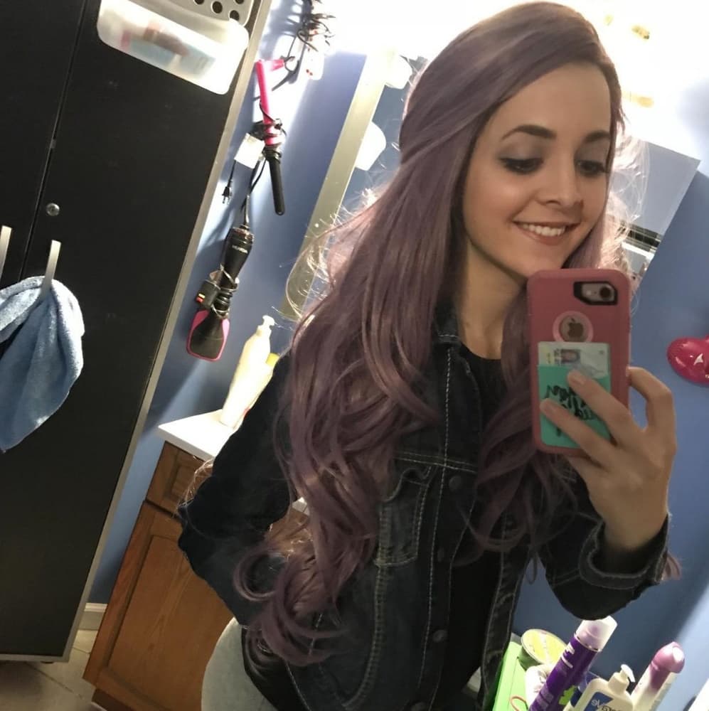 Purple Beauty Lace Front Wig - Thumbnail 4