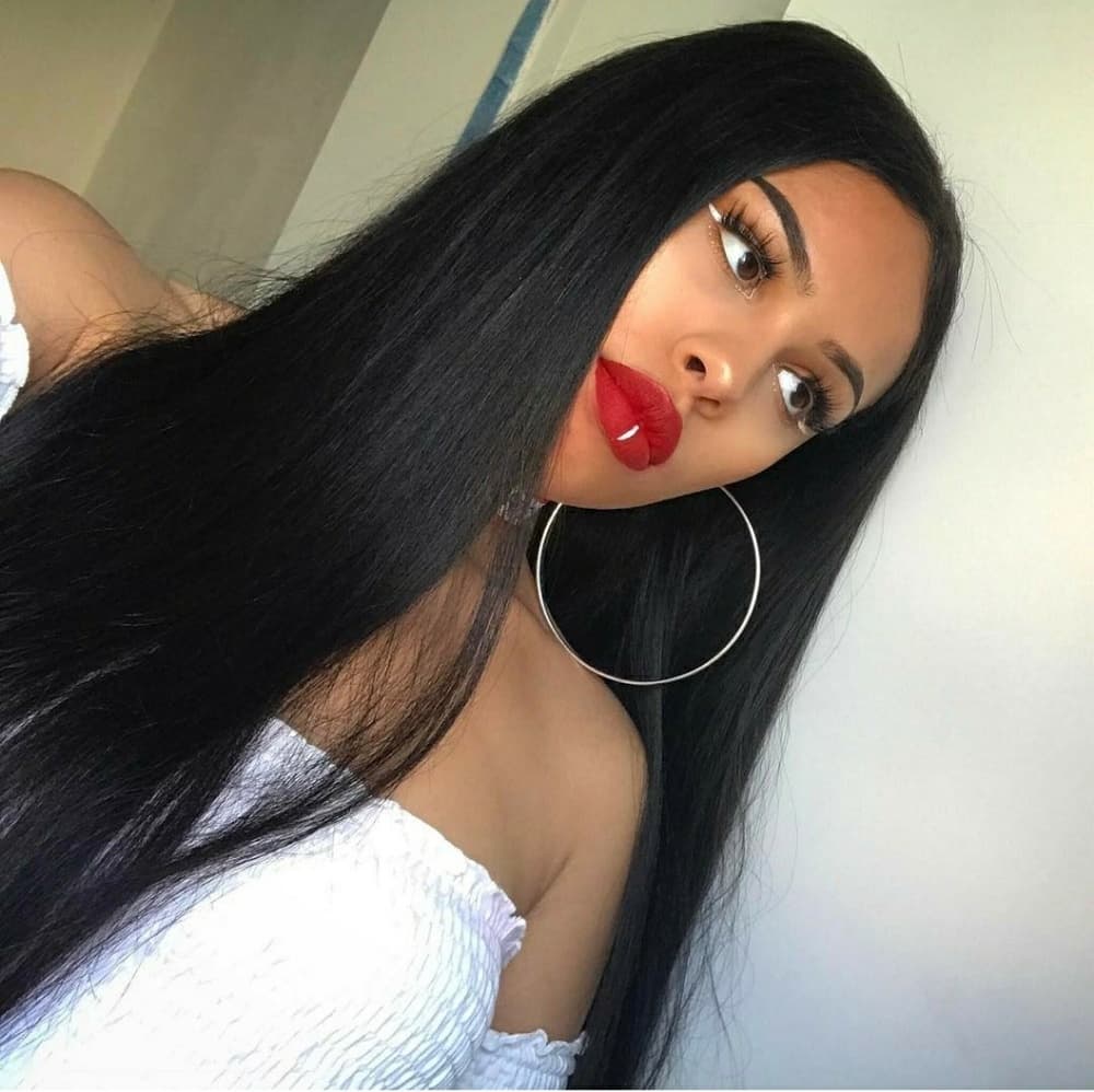 Straight Beauty LaceFront Wig 24-26 inches!!
