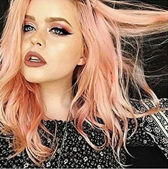 1b/Pink LaceFront Wig - Thumbnail 5