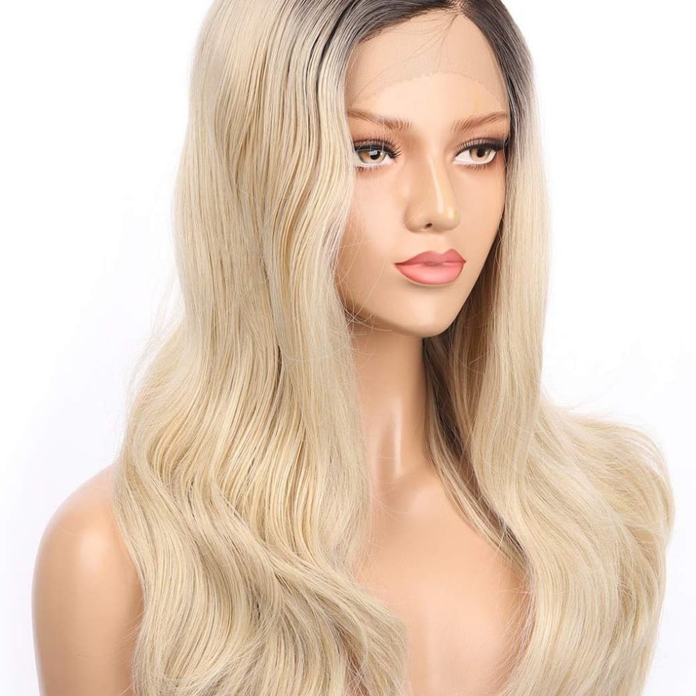 Ombre Blonde Lace Front Wig - Thumbnail 2