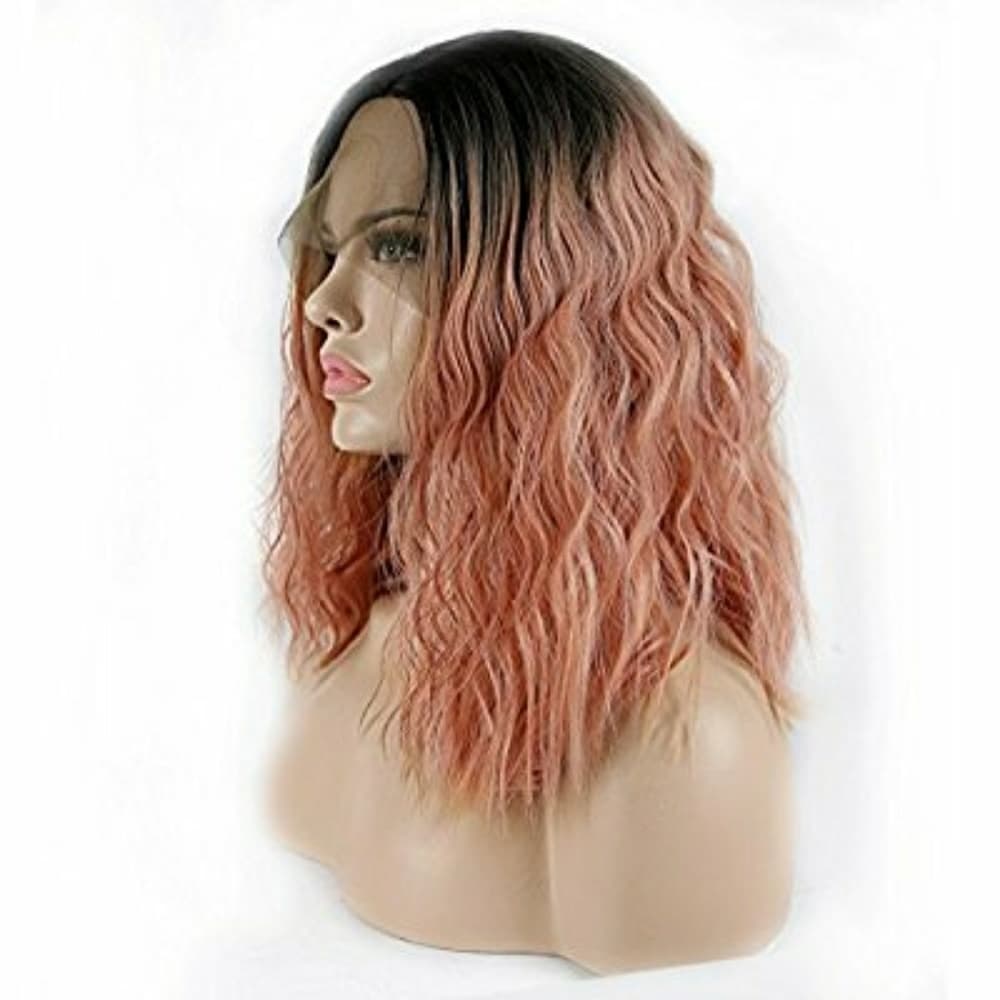 1b/Pink LaceFront Wig - Thumbnail 3