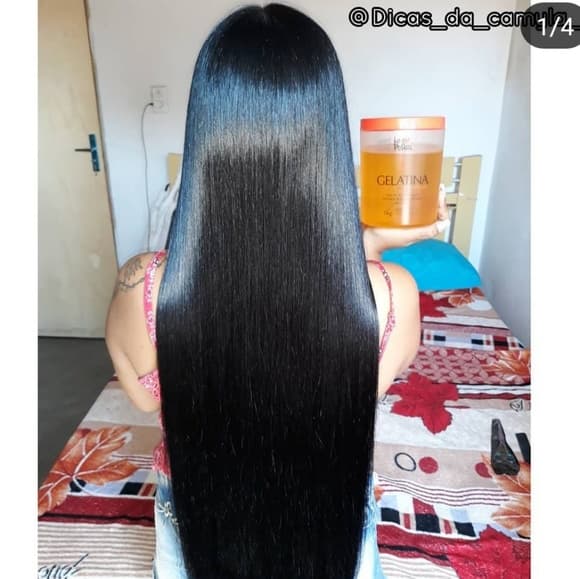 Black Silky Straight Lace Front Wig - Thumbnail 2