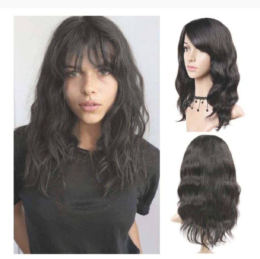 Virgin Brazilian Human Hair Full Wig - Thumbnail 6