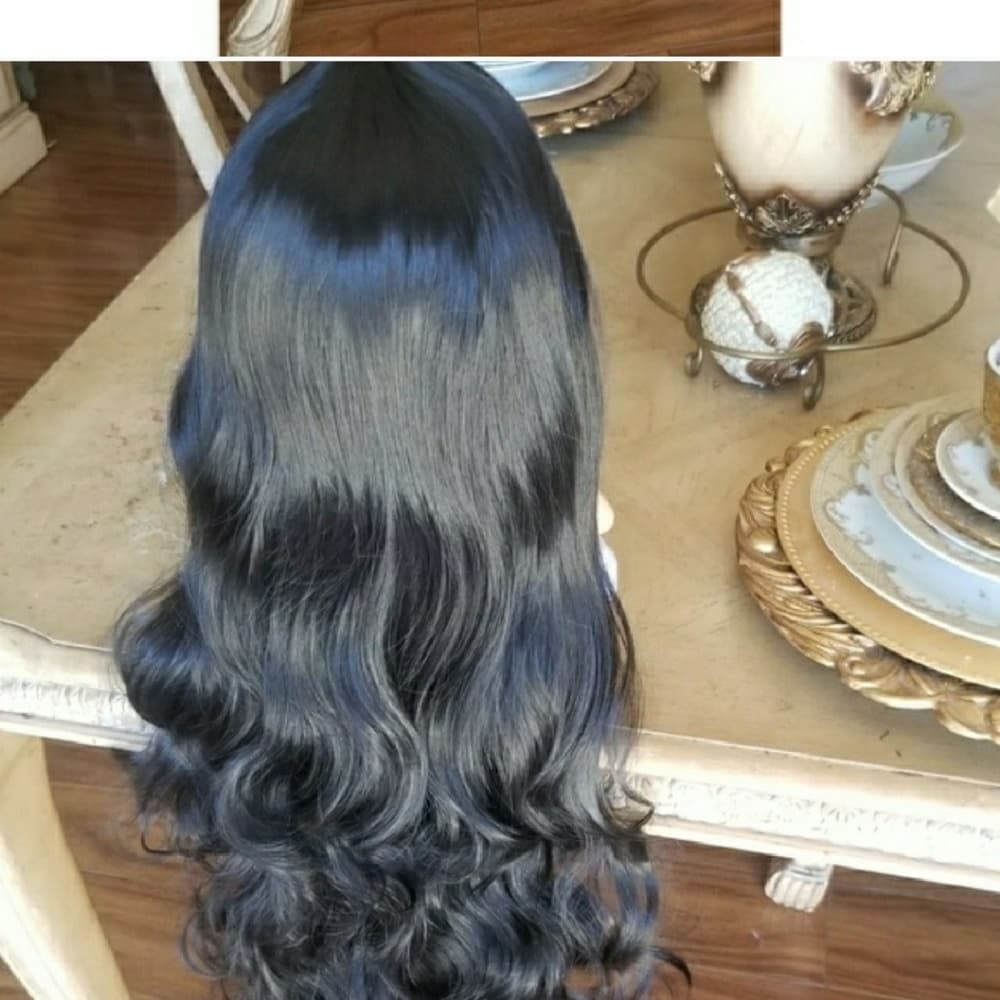 Middle Part Bodywave Wig - Thumbnail 4