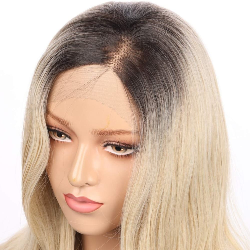 Ombre Blonde Lace Front Wig - Thumbnail 3