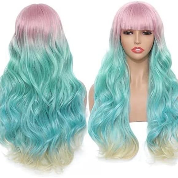 Rinbow Beauty Full Wig - Thumbnail 6
