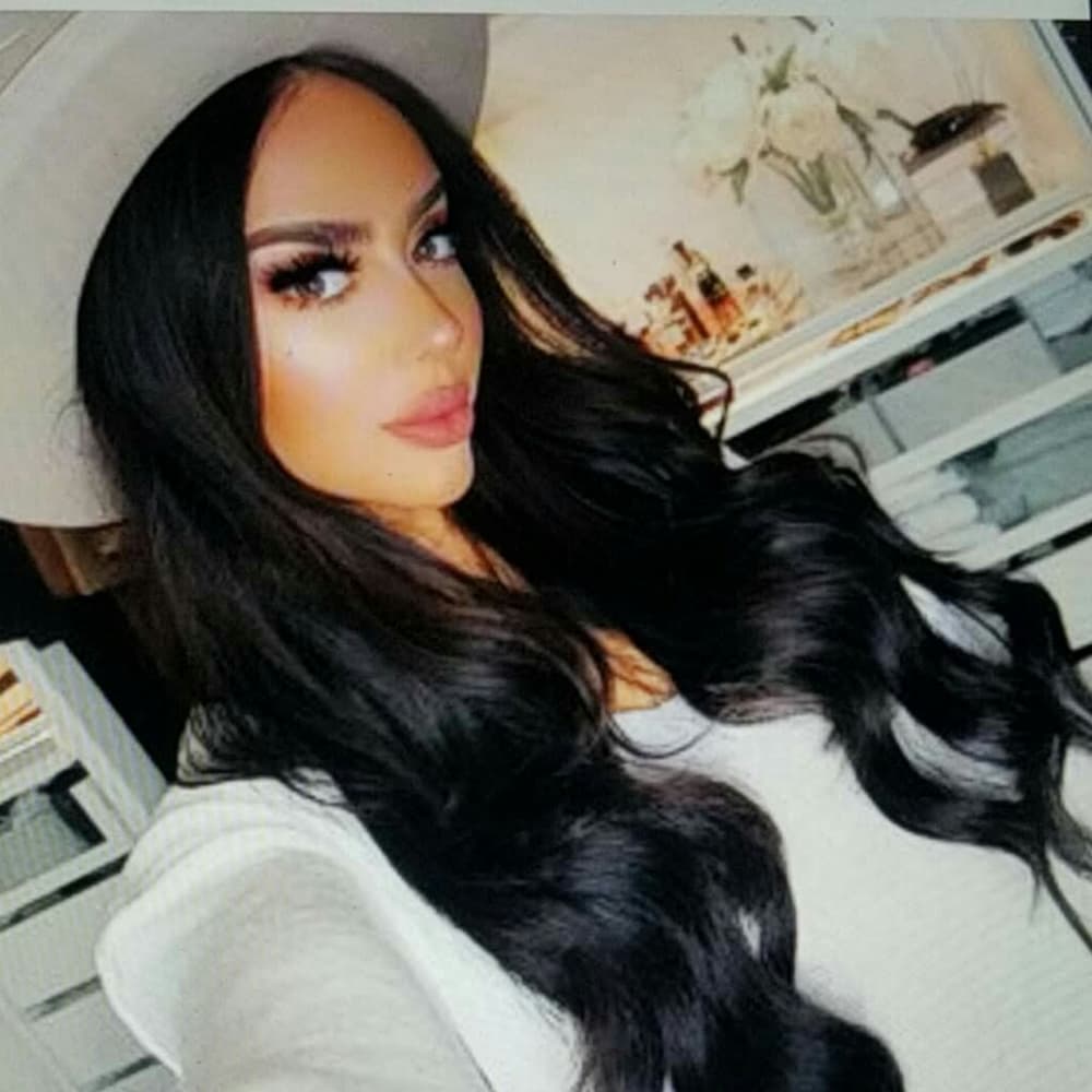 Dark Brown Wavy Lace Front Wig