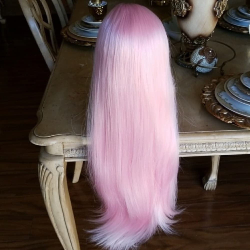 Pink Beauty Lacefront Wig 22-24 inches!! - Thumbnail 4