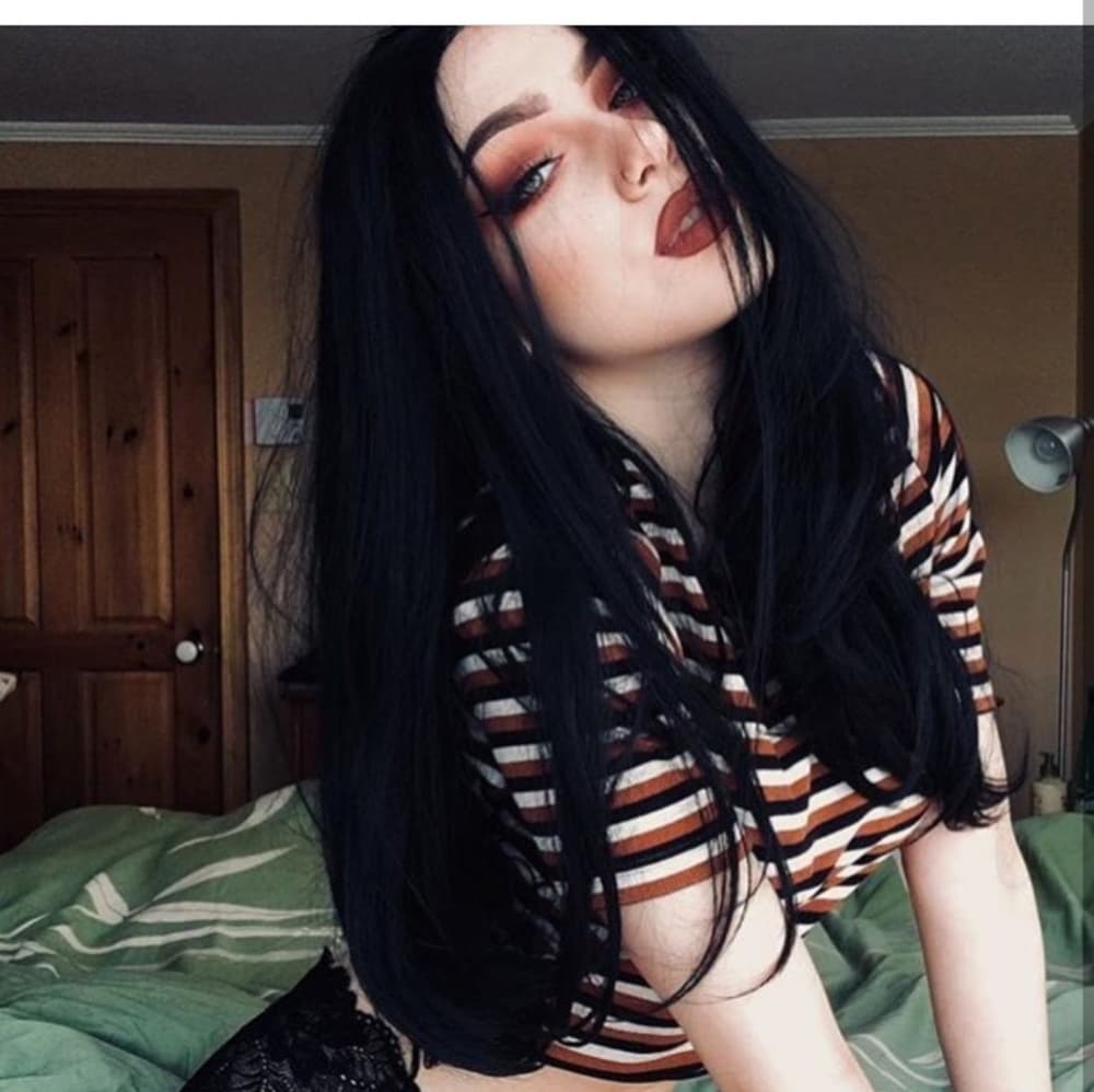 Black Beauty Lace Front Wig
