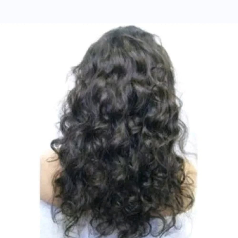 Virgin Remy Curly Bodywave Lacefront Wig 20 inch - Thumbnail 3
