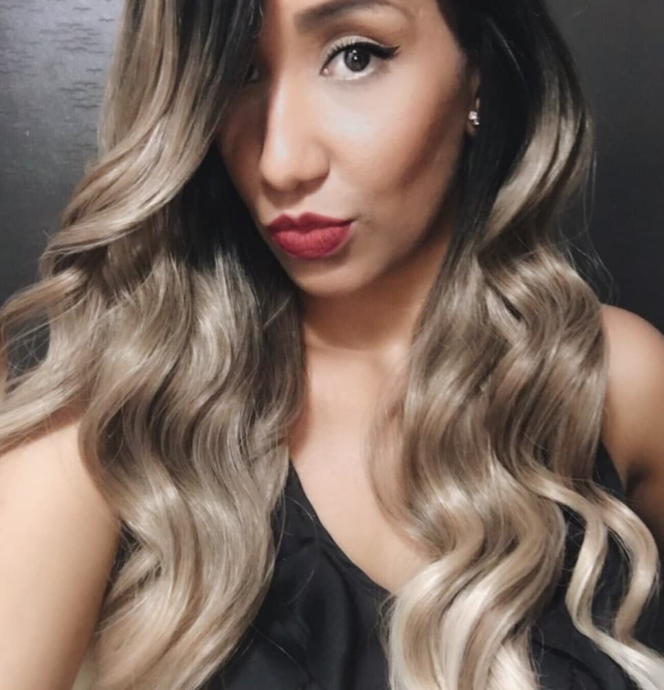 Ombre Lace Front Wig - Thumbnail 3