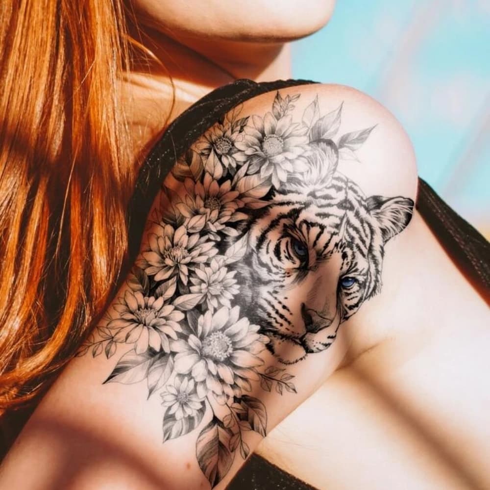 Sexy Women Body Art Temporary Tattoo - Thumbnail 2